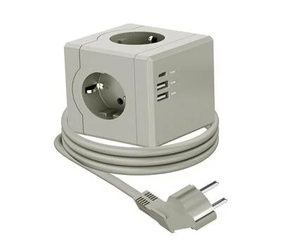 에코너-MT02 큐브멀티탭 전선형1.8m