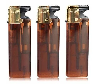 굳 터보갈색골드캡 라이터