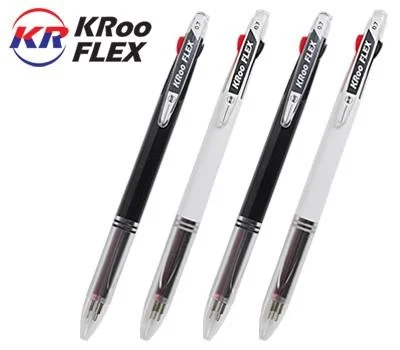 국산 크루 플렉스3색 흑백 0.7mm 초저점도심,독일...