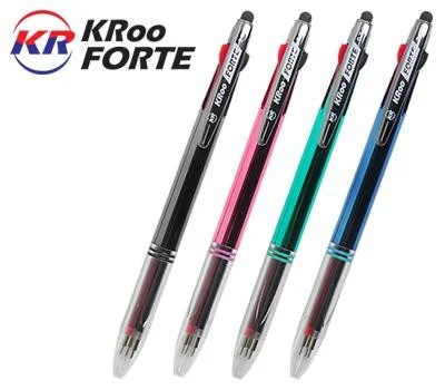 국산 크루 포르테 3색 UV볼펜 0.7mm(초저점도심/...