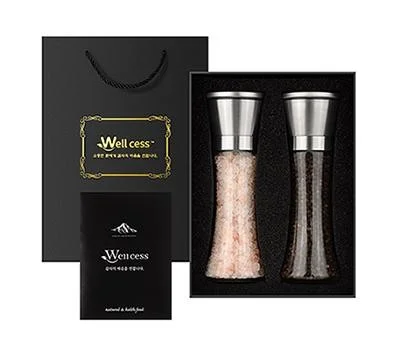 핑크솔트 블랙페퍼 그라인더 세트