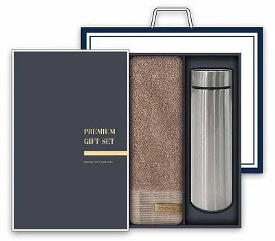 송월타올 뉴명품 온도계텀블러500ml 프리미엄세트