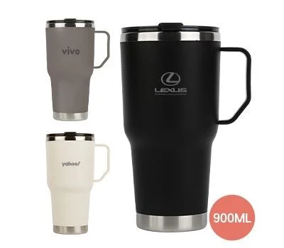 바쏘 매니시 이중구조 텀블러 900ml