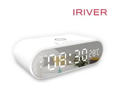 아이리버 고속무선충전 LED 시계 ICW-WCC01