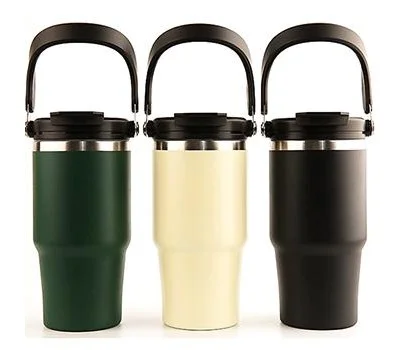 마인 핸들 이중진공 텀블러 600ml