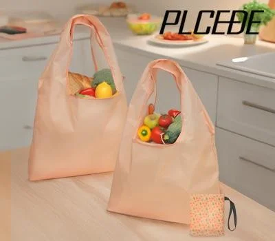 플씨드 꽃무늬 코랄 장바구니