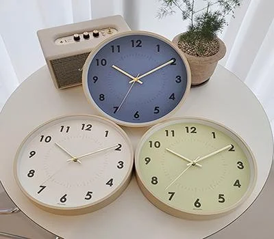 무소음모던컬러벽시계280