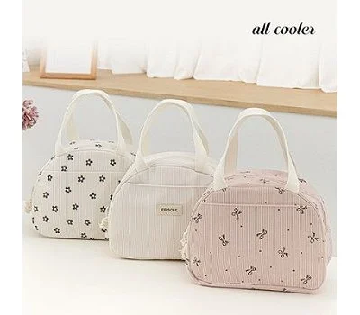 봉봉코듀로이 보온보냉백