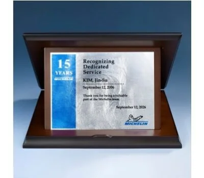 실버코팅 가리비상패