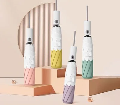 뉴에이커 투톤레인 8K 자동 3단 양우산