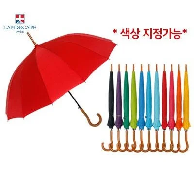 단체 선물용 우산/우의, 견고함과 디자인 모두 잡기